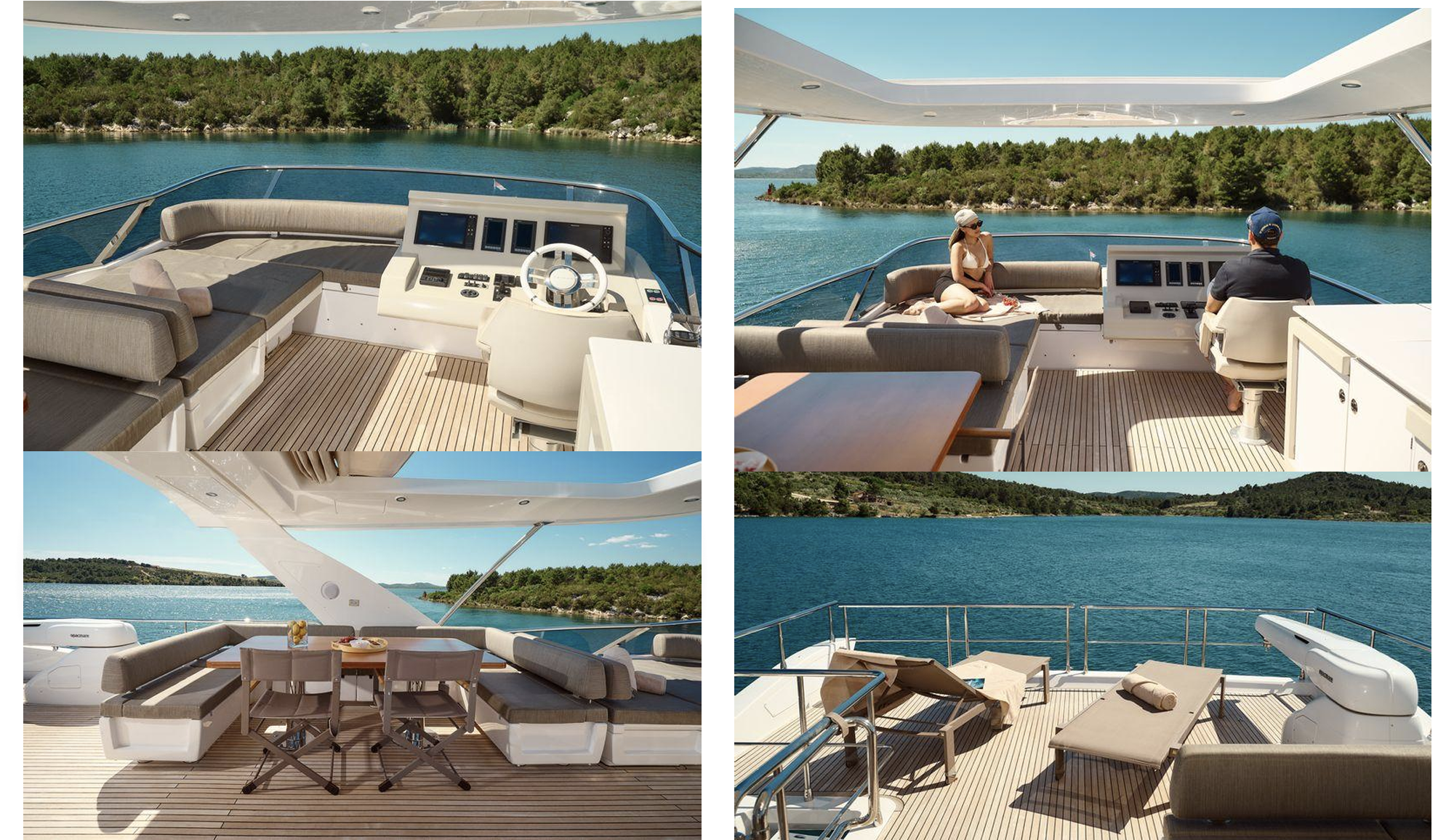 Alyss flybridge area
