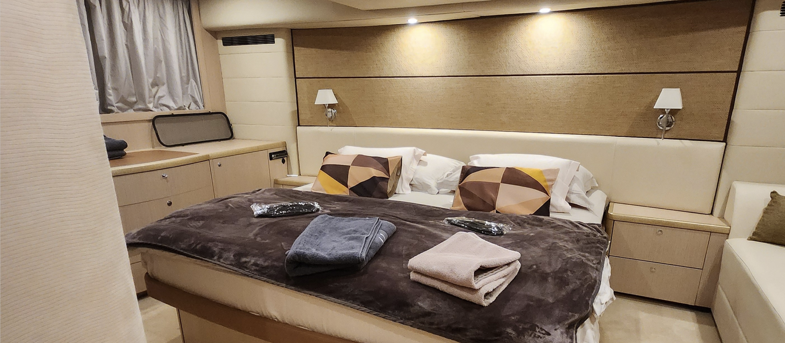 Sassy master cabin